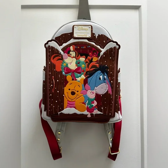 NWT Loungefly
Disney Winnie The Pooh Scene Pooh and Friends Mini sac à dos - Picture 3 of 10